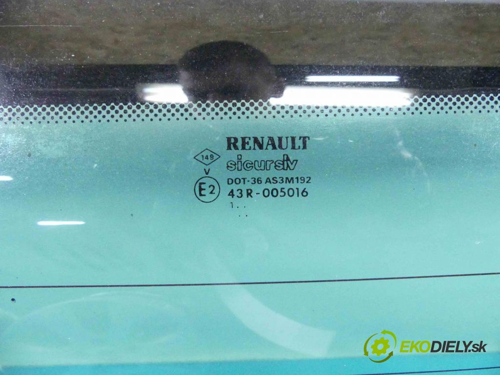 Renault Clio II 1998-2012 1.5 dci 65 hp manual 48 kW 1461 cm3 3- sklo zadní  (Okna zadní)