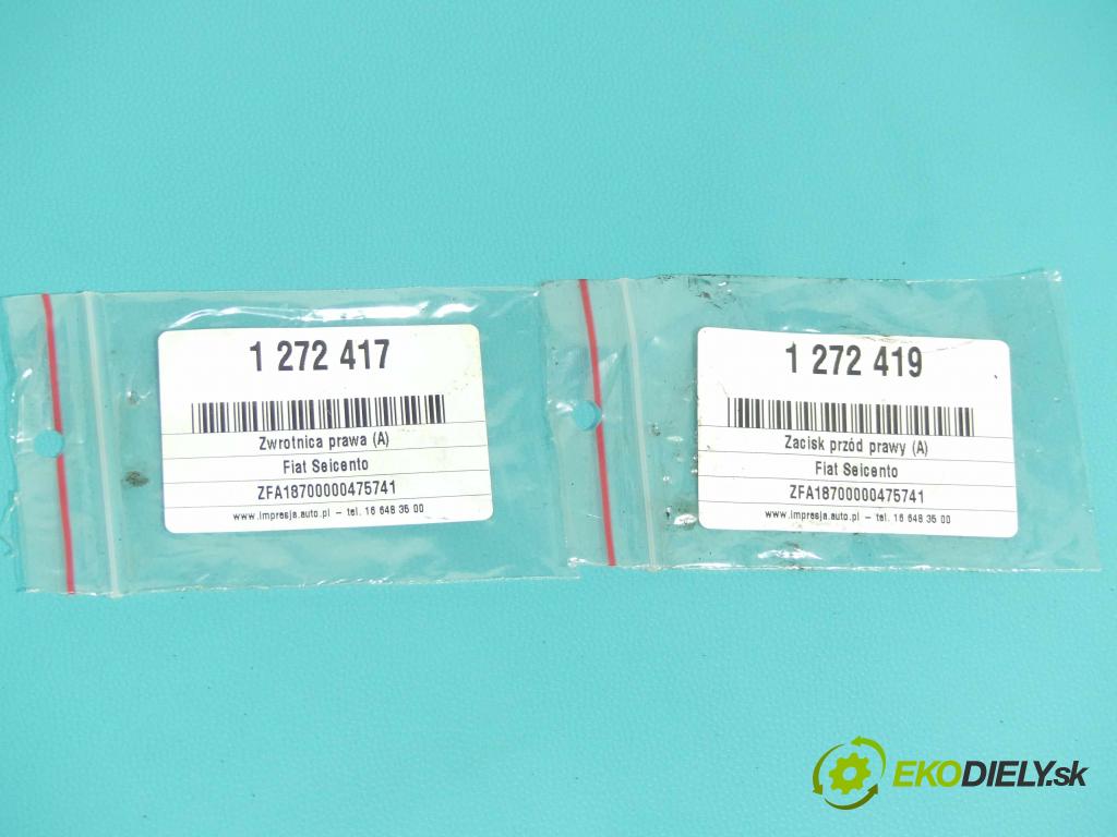 Fiat Seicento 0.9 39 HP manual 29 kW 899 cm3 3- náboj pravé  (Náboje)