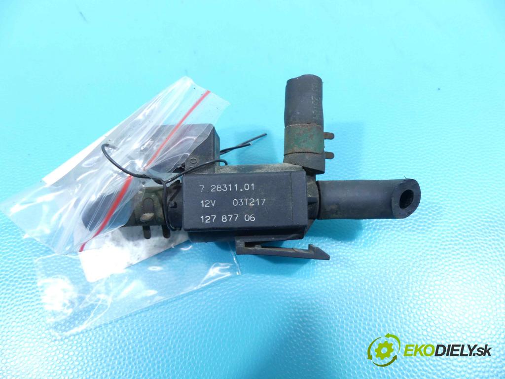 Saab 9-3 II 2002-2012 2.0 T 175 HP manual 129 kW 1998 cm3 4- ventil podtlaku 72831101 (Ventily)