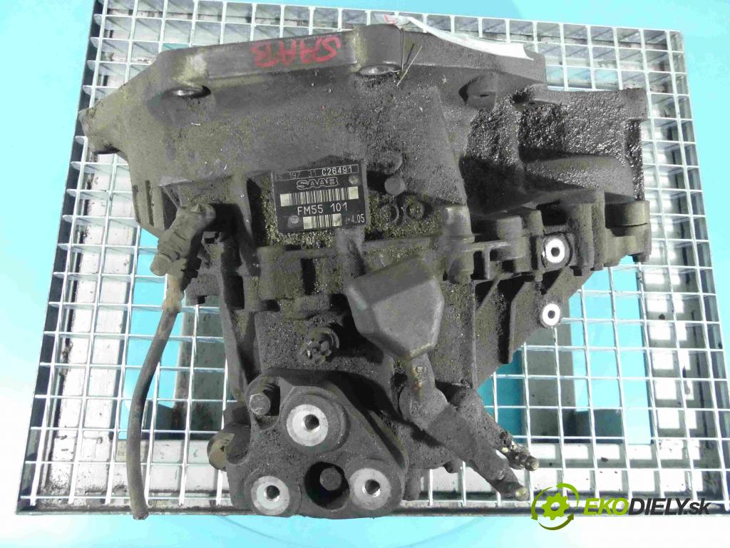 Saab 9-3 II 2002-2012 2.0 T 175 hp manual 129 kW 1998 cm3 4- převodovka stupňová manual FM55 101