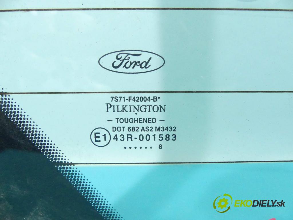 Ford Mondeo Mk4 2007-2014 1.8 tdci 125 hp manual 92 kW 1753 cm3 4- sklo zadní  (Okna zadní)