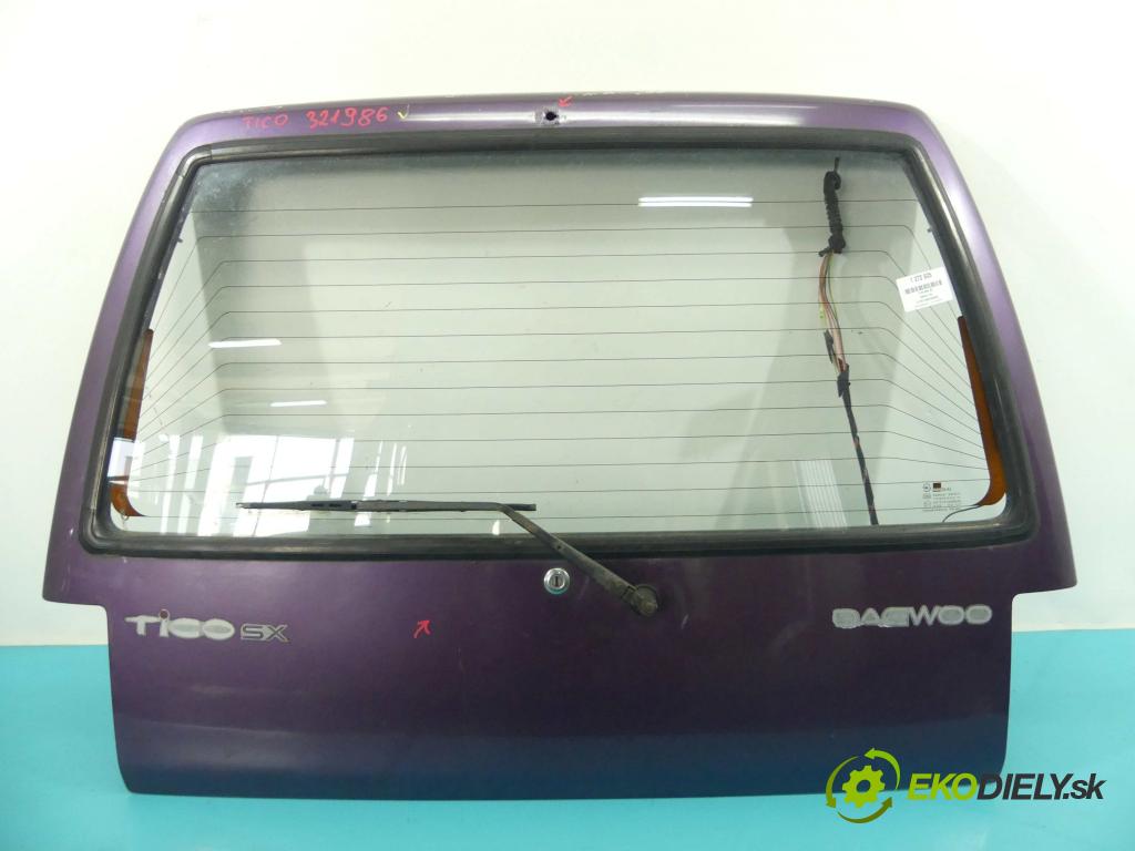 Daewoo Tico 0.8 plyn: 41 hp manual 30 kW 796 cm3 5- zadní kufrové dveře  (Zadní kapoty)