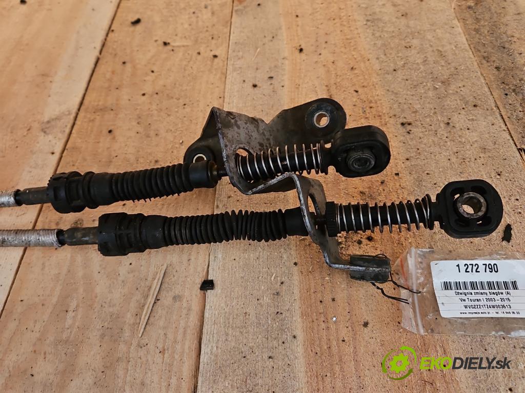 Vw Touran I 2003-2015 1.6 FSI 116 HP manual 85 kW 1598 cm3 5- Páka: Změny: stupeň,rýchlosť 1T0711049L (Rýchlostné páky / kulisy)