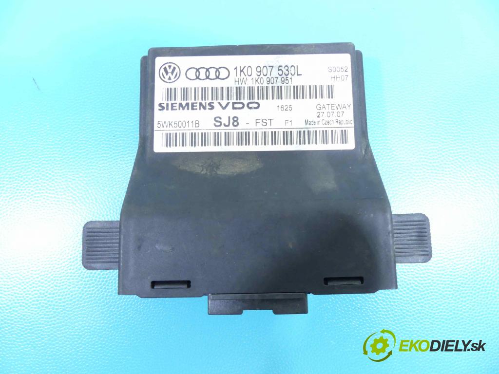 Audi A3 8P 2003-2012 1.9 TDI 105 HP manual 77 kW 1896 cm3 3- modul riadiaca jednotka 1K0907530L (Ostatné)