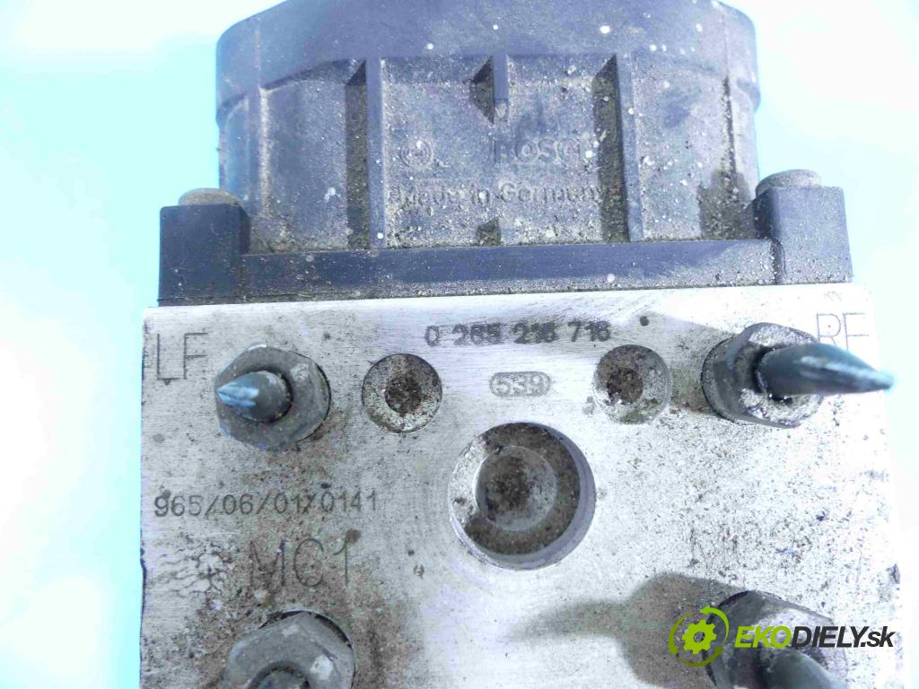 Daewoo Nubira II 1999-2003 1.6 16v 106 HP manual 78 kW 1598 cm3 4- čerpadlo abs 0273004431 (Pumpy ABS)