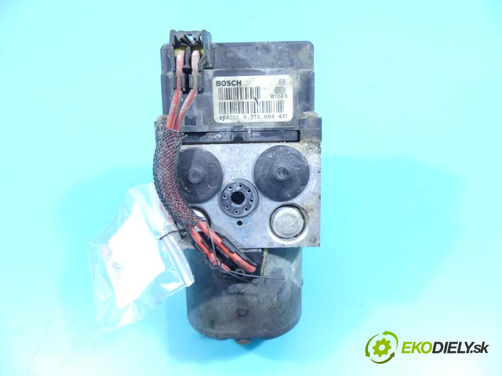 Daewoo Nubira II 1999-2003 1.6 16v 106 HP manual 78 kW 1598 cm3 4- čerpadlo abs 0273004431 (Pumpy ABS)