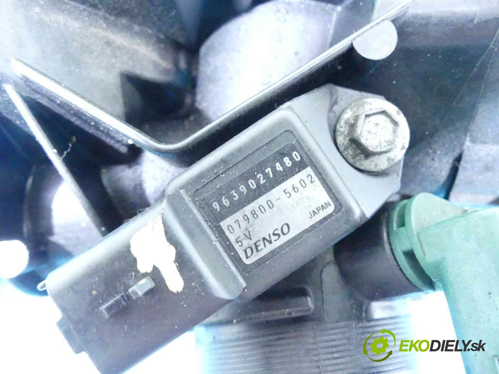Peugeot 407 1.6 hdi 109 HP manual 80 kW 1560 cm3 4- klapka 9639027480 (Škrtiace klapky)