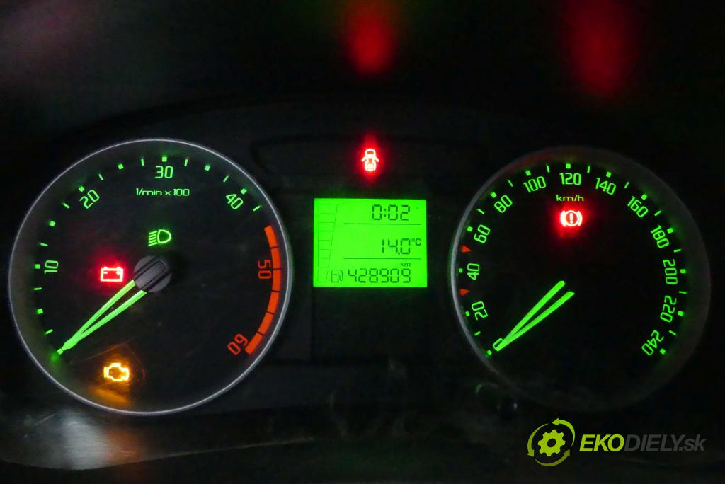 Skoda Roomster 1.4 tdi 80 HP manual 59 kW 1422 cm3 5- prístrojovka/ budíky 5J0920810C (Prístrojové dosky, displeje)