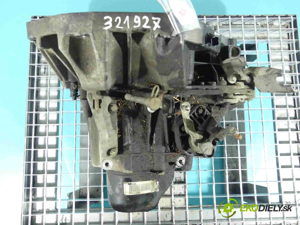 Renault Megane II 2003-2008 1.5 dci 101 HP manual 74 kW 1461 cm3 5- prevodovka stupeň,rýchlosť manual JR5108
