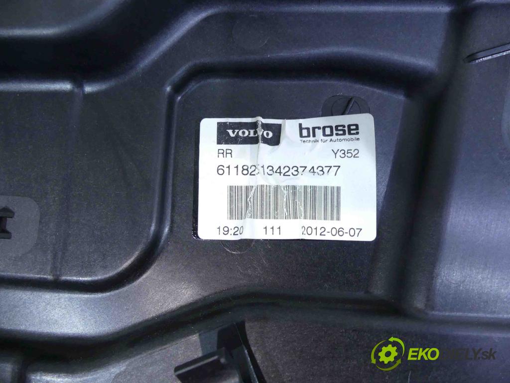 Volvo V60 I 2010-2018 3.0 T6 329KM automatic 242 kW 2953 cm3 5- mechanismus stahování zadní pravý 30784313