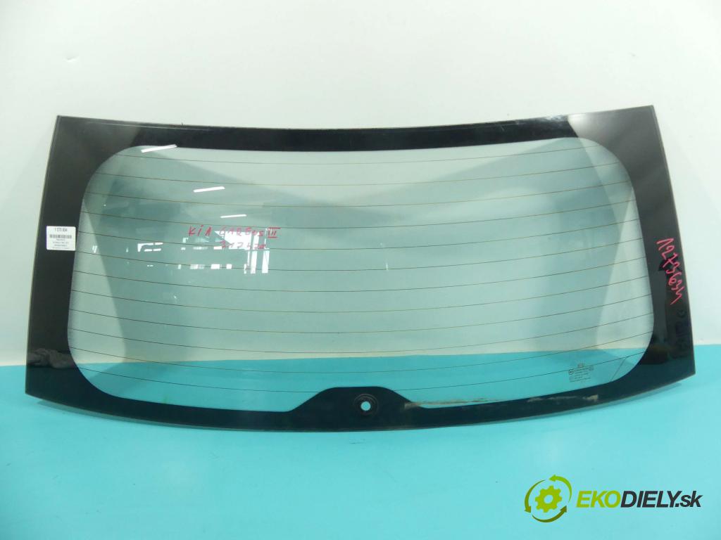 Kia Carens III  2006-2013 2.0 crdi 140 hp manual 103 kW 1991 cm3 5- sklo zadní  (Okna zadní)