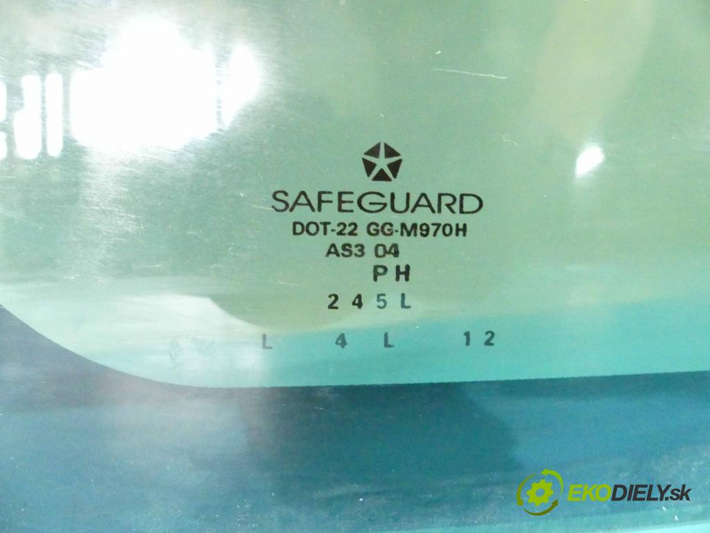 Dodge Caravan IV 2000-2007 3.3 V6 182KM automatic 134 kW 3301 cm3 5- sklo zadní (Okna zadní)