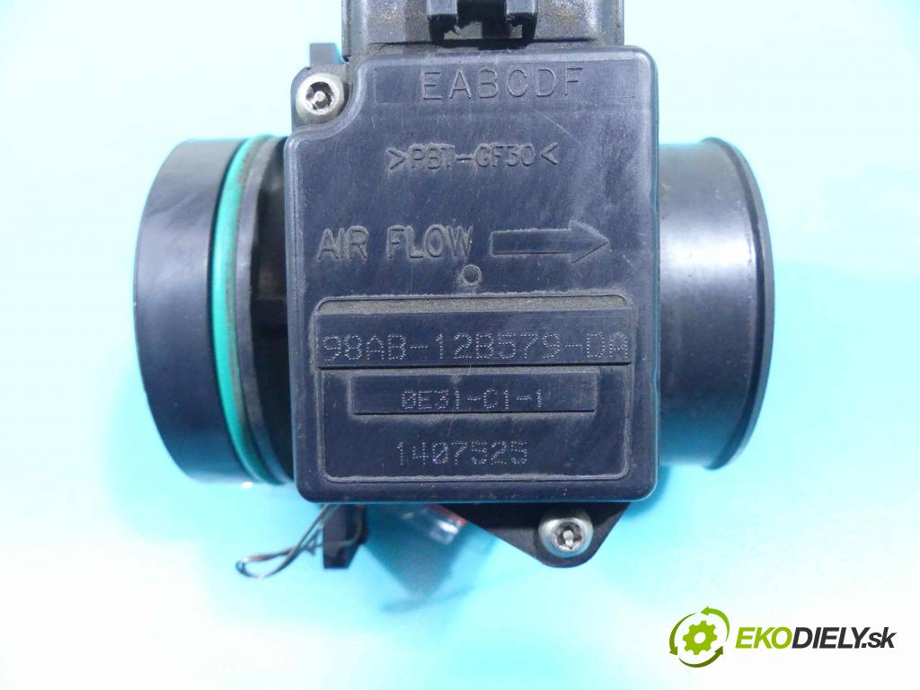 Ford Focus Mk1 1998-2004 1.4 16v 75 HP manual 55 kW 1388 cm3 5- průtokoměr: 98AB-12B579-DA (Váhy vzduchu)