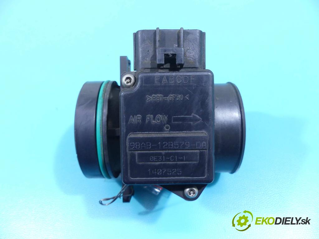 Ford Focus Mk1 1998-2004 1.4 16v 75 HP manual 55 kW 1388 cm3 5- průtokoměr: 98AB-12B579-DA (Váhy vzduchu)