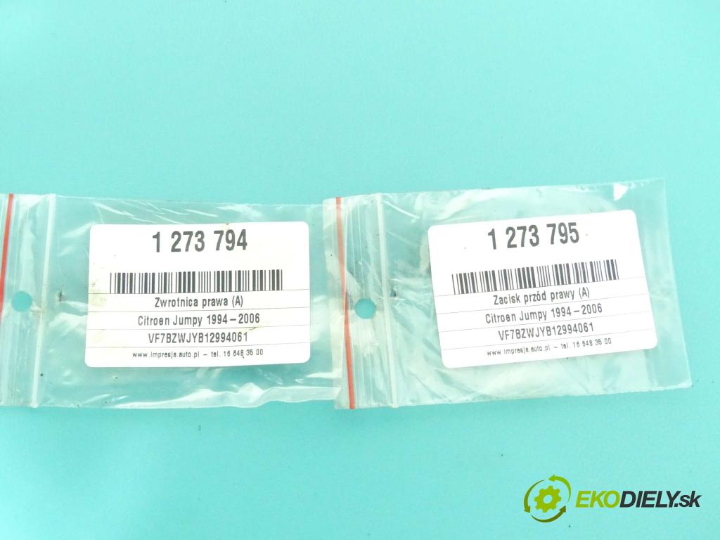 Citroen Jumpy 1994-2006 1.9d 69KM manual 51 kW 1868 cm3 5- náboj pravé (Náboje)