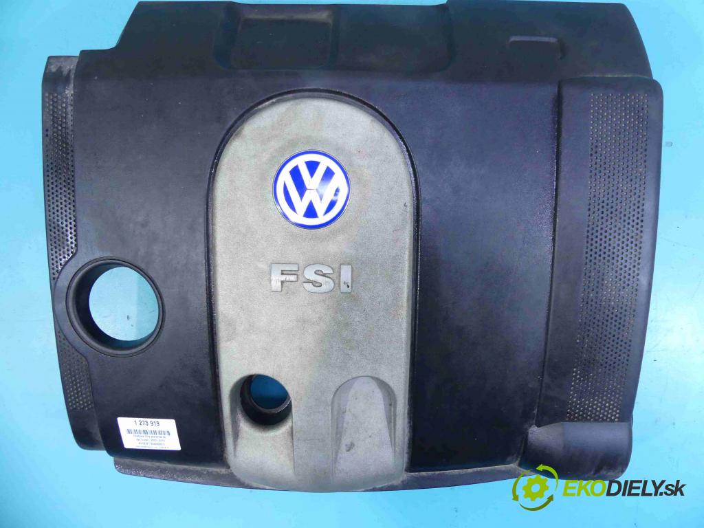 Vw Touran I 2003-2015 1.6 FSI 116 hp manual 85 kW 1598 cm3 5- obal filtra vzduchu 03C129607K (Kryty filtrů)