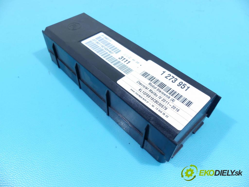 Chevrolet Malibu IV 2011-2016 2.0 LCDi: 160 HP manual 118 kW 1956 cm3 4- modul riadiaca jednotka 13583111 (Ostatné)