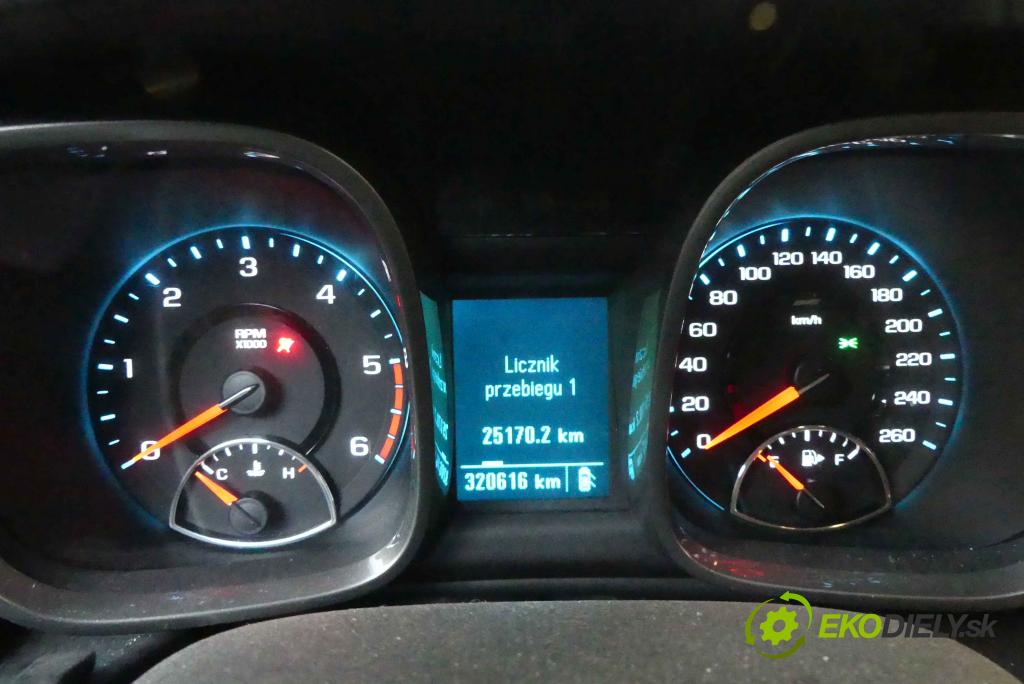 Chevrolet Malibu IV 2011-2016 2.0 LCDi 160 hp manual 118 kW 1956 cm3 4- Přístrojová deska 22840441 (Přístrojové desky, displeje)