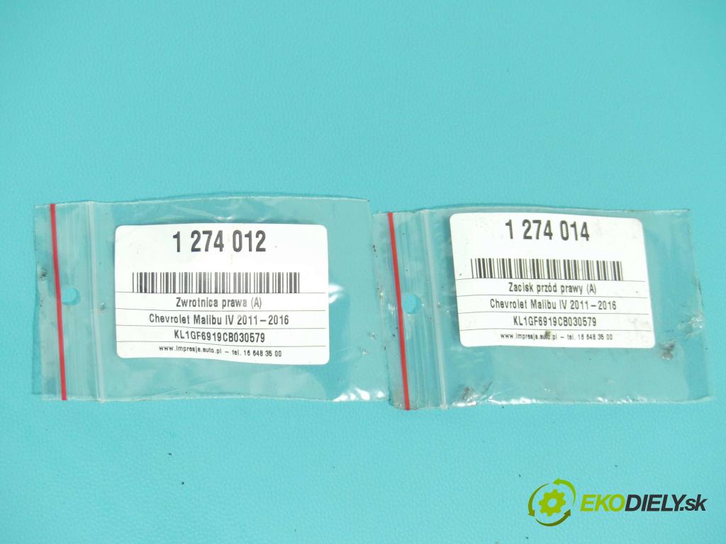 Chevrolet Malibu IV 2011-2016 2.0 LCDi: 160 HP manual 118 kW 1956 cm3 4- náboj pravé  (Náboje)