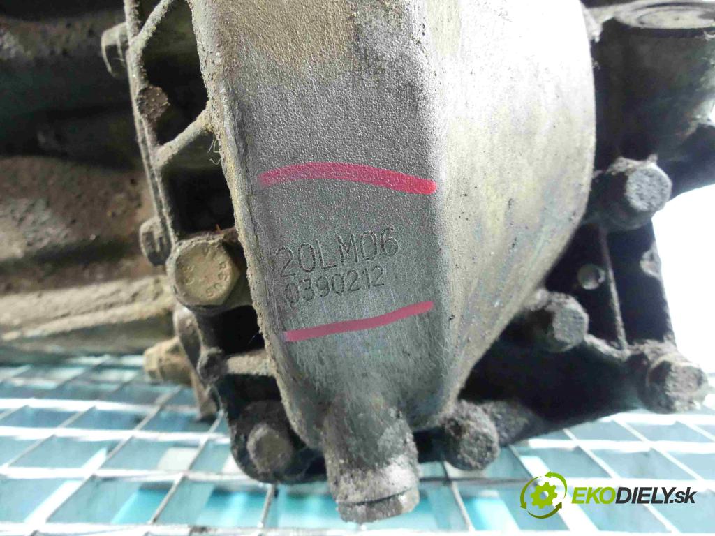Citroen C8 2002-2014 2.0 hdi 109 HP manual 80 kW 1997 cm3 5- prevodovka stupeň,rýchlosť manual 20LM06