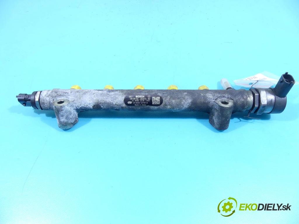 Kia Carens III  2006-2013 2.0 crdi 140 HP manual 103 kW 1991 cm3 5- lišta vstrekovacia 0445214140 (Vstrekovacie lišty)