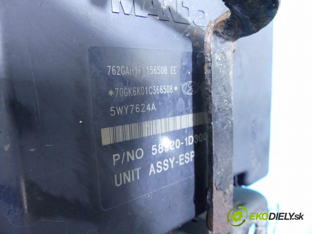Kia Carens III  2006-2013 2.0 crdi 140 HP manual 103 kW 1991 cm3 5- čerpadlo abs 58920-1D300 (Pumpy ABS)
