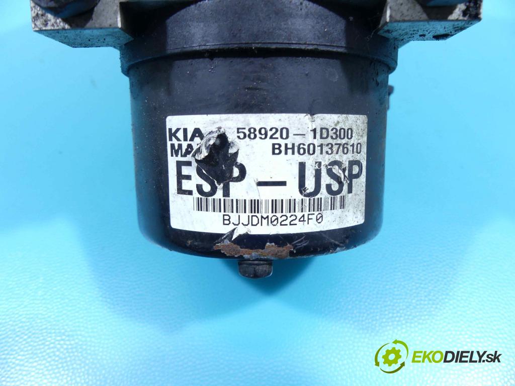 Kia Carens III  2006-2013 2.0 crdi 140 HP manual 103 kW 1991 cm3 5- čerpadlo abs 58920-1D300 (Pumpy ABS)