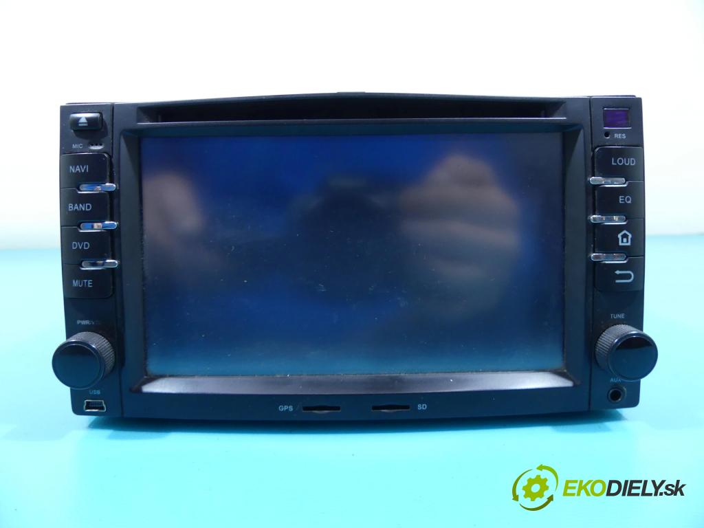 Kia Carens III  2006-2013 2.0 crdi 140 HP manual 103 kW 1991 cm3 5- Radio