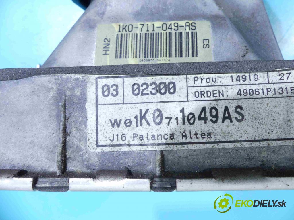 Seat Leon II 2005-2012 1.9 tdi 105 HP manual 77 kW 1896 cm3 5- Páka: Změny: stupeň,rýchlosť 1K0711091A (Rýchlostné páky / kulisy)