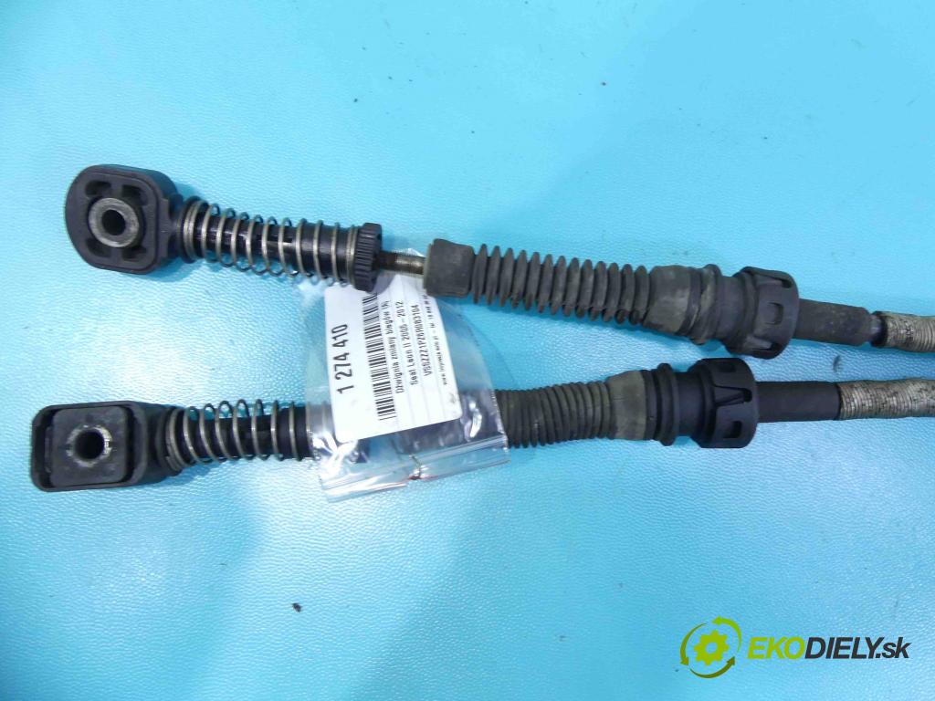 Seat Leon II 2005-2012 1.9 tdi 105 HP manual 77 kW 1896 cm3 5- Páka: Změny: stupeň,rýchlosť 1K0711091A (Rýchlostné páky / kulisy)