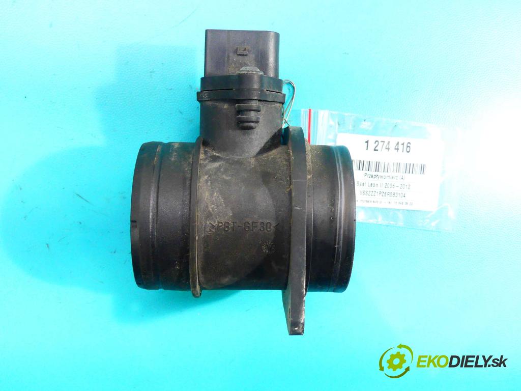 Seat Leon II 2005-2012 1.9 tdi 105 HP manual 77 kW 1896 cm3 5- průtokoměr: 0281002531 (Váhy vzduchu)