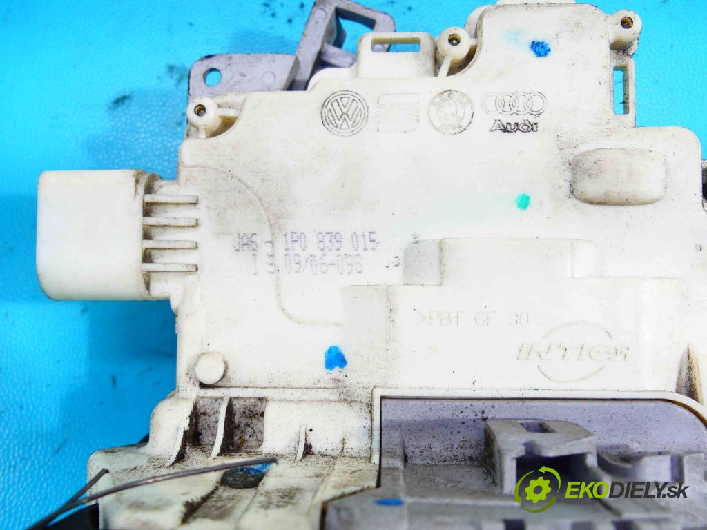 Seat Leon II 2005-2012 1.9 tdi 105 hp manual 77 kW 1896 cm3 5- zámek zadní levý 1P0839015