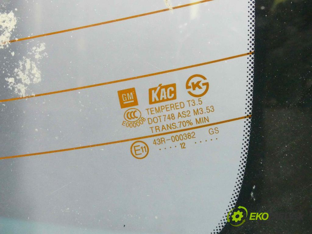 Chevrolet Malibu IV 2011-2016 2.0 LCDi 160 hp manual 118 kW 1956 cm3 4- sklo zadní (Okna zadní)