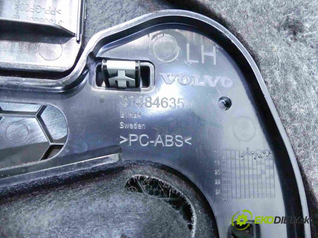 Volvo S90 2016- 2.0 T5 254KM automatic 187 kW 1969 cm3 4- zadná 31484635 (Pláta zadné)