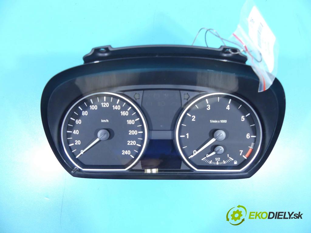 Bmw 1 E87 2004-2011 2.0 143 HP manual 105 kW 1995 cm3 5- prístrojovka/ budíky 9187038 (Prístrojové dosky, displeje)