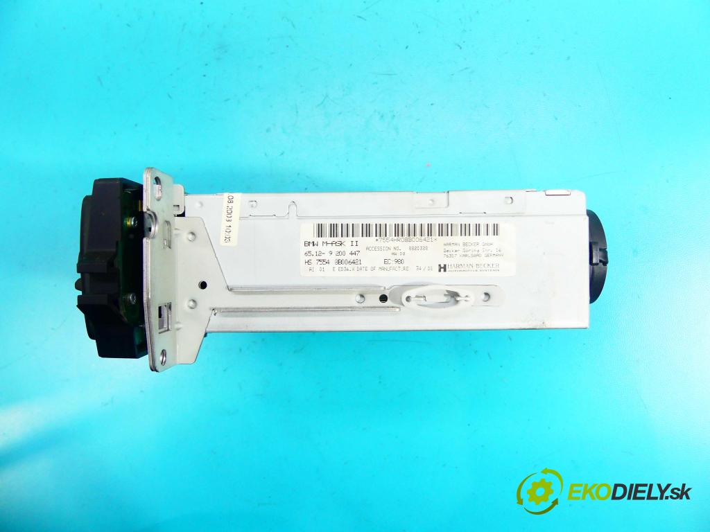 Bmw 1 E87 2004-2011 2.0 143 HP manual 105 kW 1995 cm3 5- Radio originál 9200447