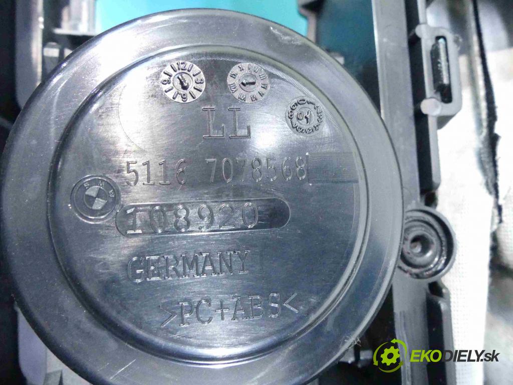 Bmw 1 E87 2004-2011 2.0 143 HP manual 105 kW 1995 cm3 5- operadlo 7122231 (Lakťové opierky)