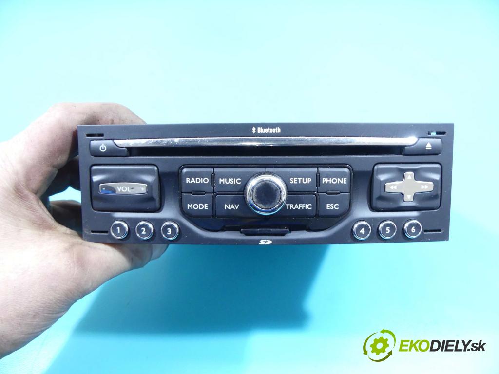 Citroen C5 II 2008-2017 1.6 THP 156 HP automatic 115 kW 1598 cm3 5- Radio originál 96751717ZD