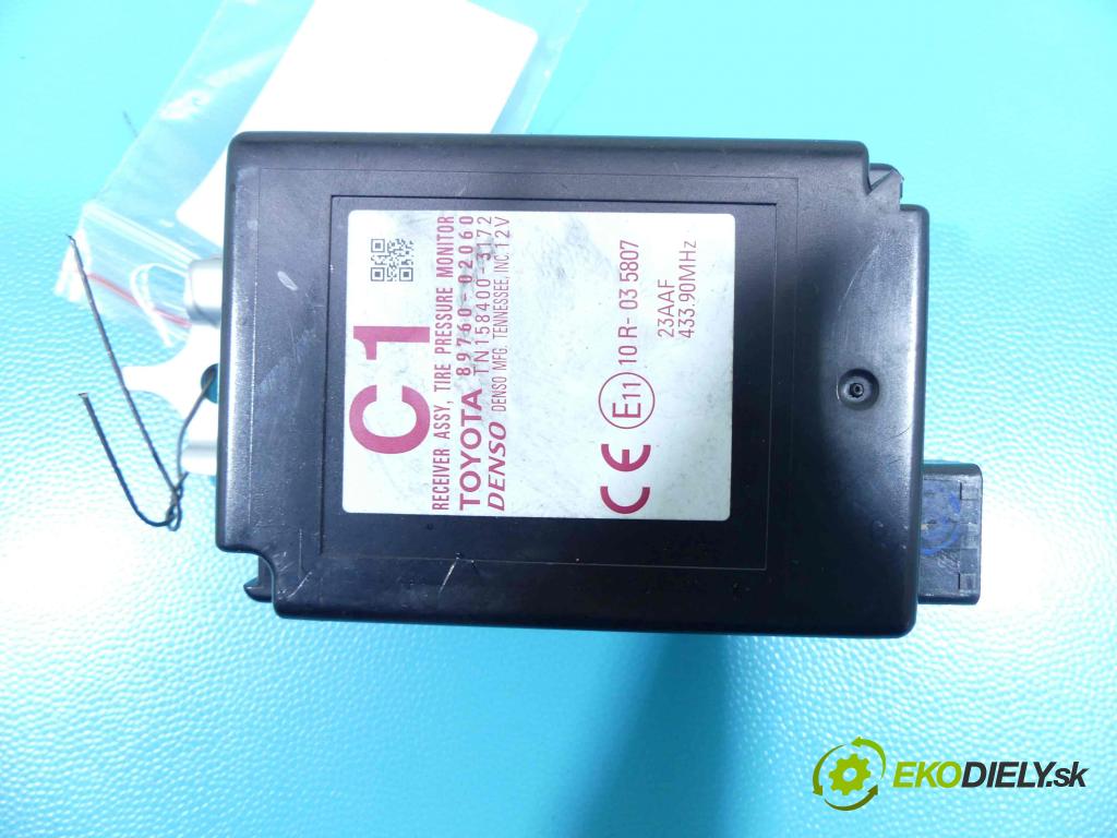 Toyota Corolla E16/E18  2013-2019 1.6 16v 132  HP manual 97 kW 1598 cm3 4- modul riadiaca jednotka 89760-02060 (Ostatné)