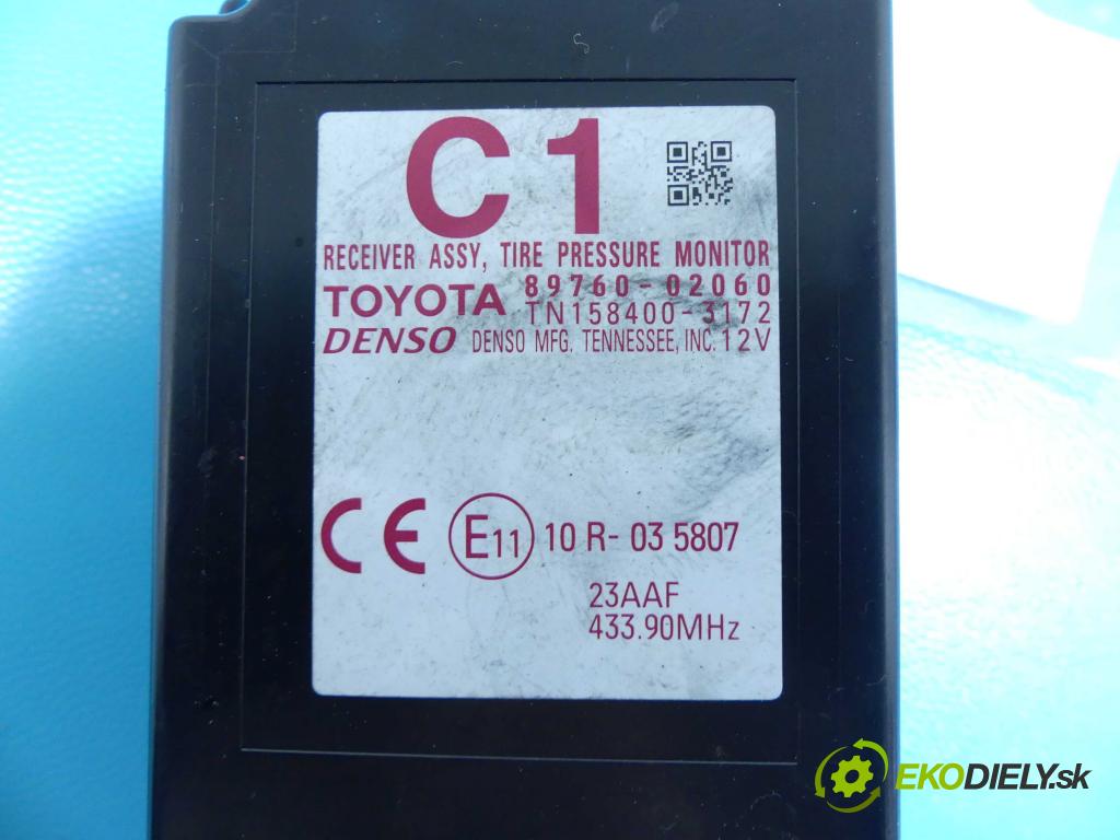 Toyota Corolla E16/E18  2013-2019 1.6 16v 132  HP manual 97 kW 1598 cm3 4- modul riadiaca jednotka 89760-02060 (Ostatné)