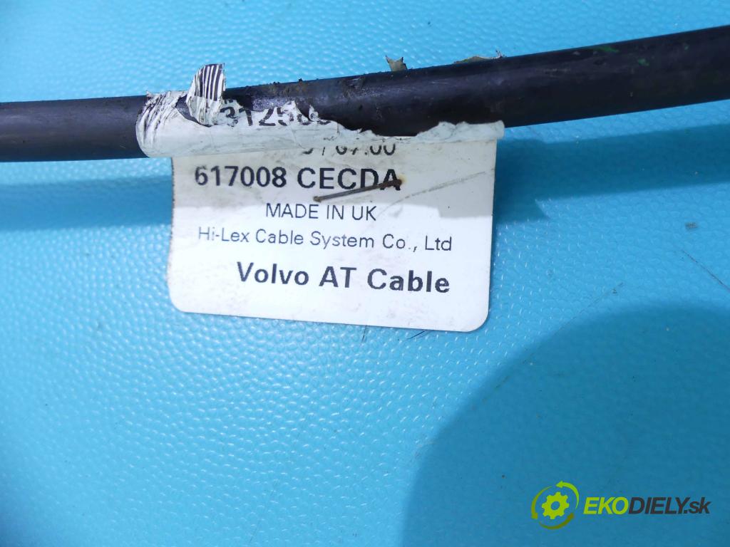 Volvo V60 I 2010-2018 3.0 T6 329KM automatic 242 kW 2953 cm3 5- Páka: Změny: stupeň,rýchlosť 31325578 (Rýchlostné páky / kulisy)
