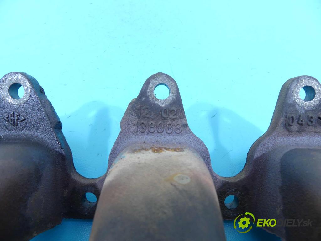 Renault Laguna II 2001-2007 1.8 16v 120 hp manual 88 kW 1783 cm3 5- potrubí výfuk  (Výfukové potrubí)