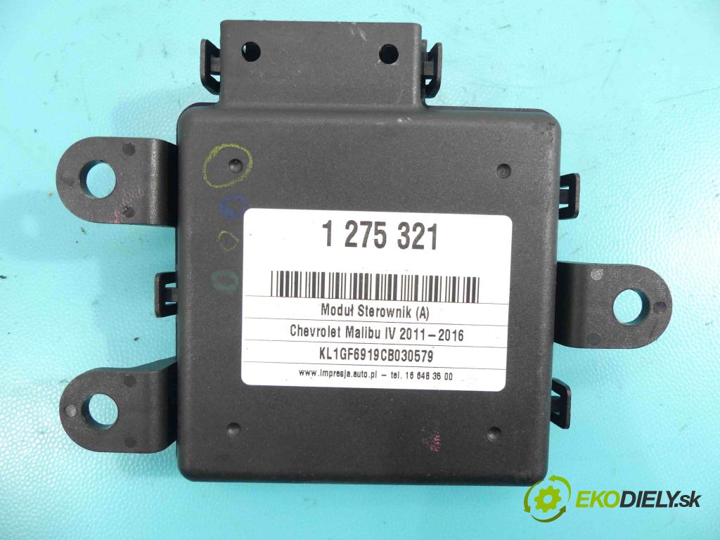 Chevrolet Malibu IV 2011-2016 2.0 LCDi: 160 HP manual 118 kW 1956 cm3 4- modul riadiaca jednotka 22846442 (Ostatné)