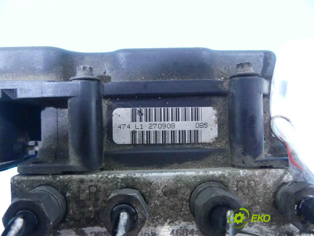 Fiat Punto II 1999-2010 1.4 16v 95 HP manual 70 kW 1368 cm3 5- čerpadlo abs 0265800332 (Pumpy ABS)