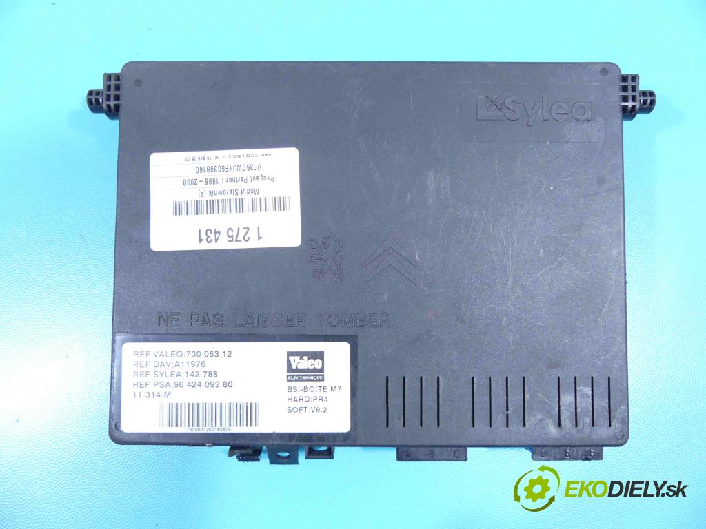 Peugeot Partner I 1996-2008 1.9d 69KM manual 51 kW 1905 cm3 5- modul riadiaca jednotka 9642409980 (Ostatné)