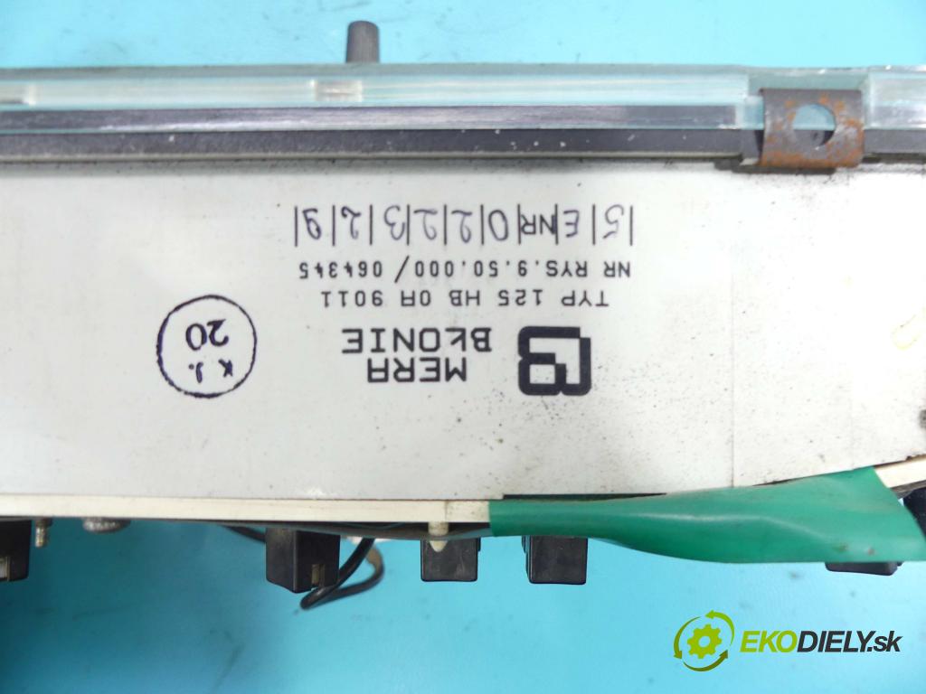 Polonez Caro / Atu 1.6 77 HP manual 57 kW 1598 cm3 5- prístrojovka/ budíky 125HB0A9011 (Prístrojové dosky, displeje)