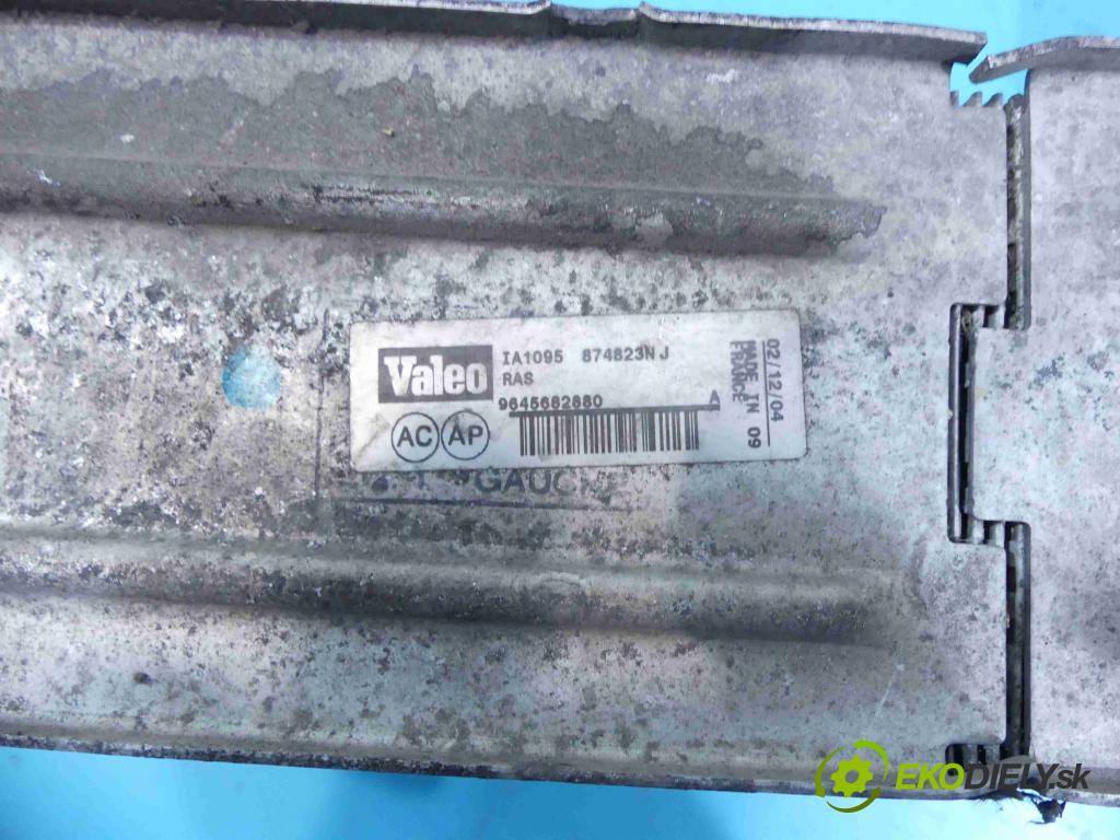 Peugeot 407 1.6 hdi 109 hp manual 80 kW 1560 cm3 5- Intercooler 9645682880 (Chladiče nasávaného vzduchu (intercoolery))