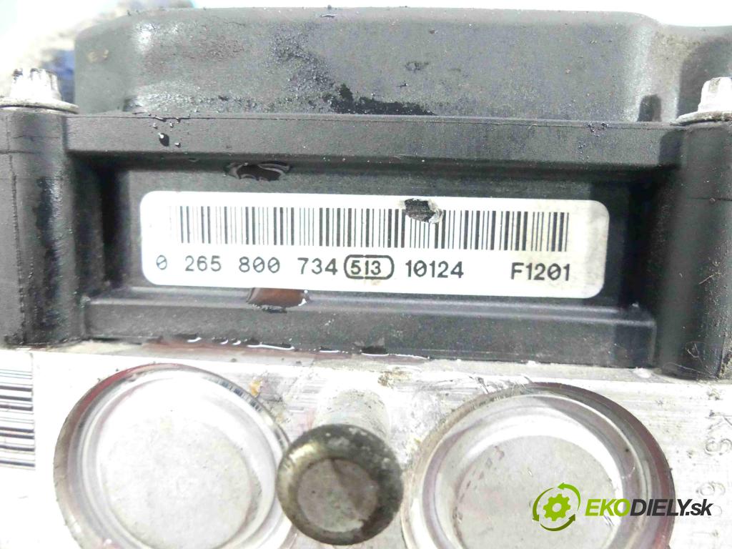 Tata Indigo Marina 1.4 MPFI 85 HP manual 62,5 kW 1405 cm3 5- čerpadlo abs 0265800734 (Pumpy ABS)