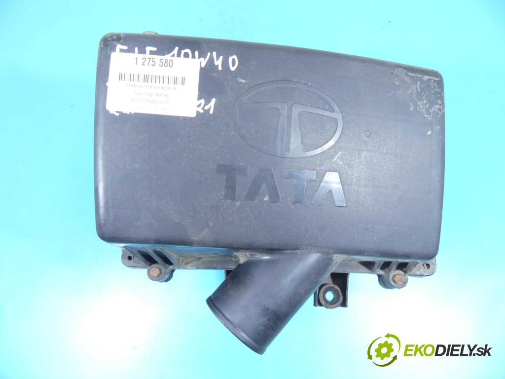 Tata Indigo Marina 1.4 MPFI 85 hp manual 62,5 kW 1405 cm3 5- obal filtra vzduchu 279109130112 (Kryty filtrů)