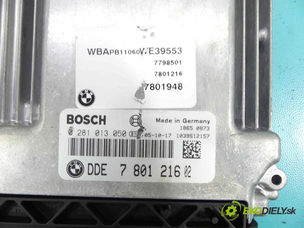 Bmw X3 E83 2003-2010 2.0d 150 HP manual 110 kW 1995 cm3 5- Jednotka riadiaca 0281013050
